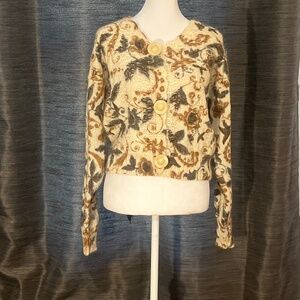 Vintage Weiliang Elegant Floral sweater